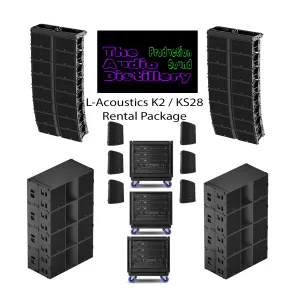 L-Acoustics K2 KS28 Rental Package