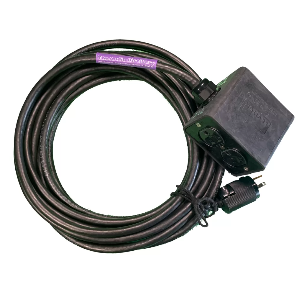 12 Guage Rubberized Quad Box Cable 25’